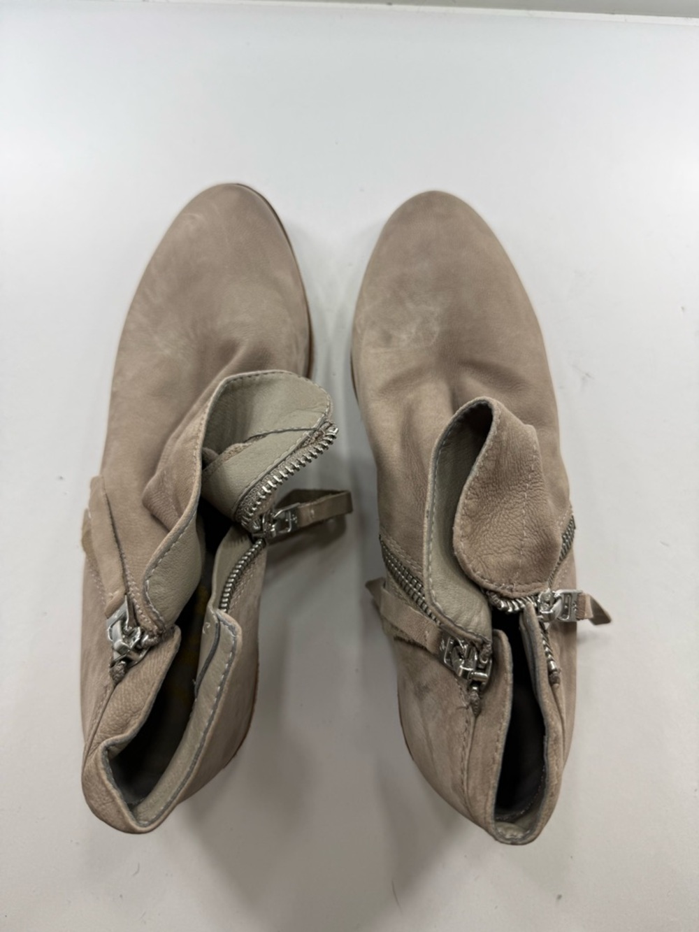 Sam Edelman Packer Bootie (Women)
 Taupe Suede Ankle Booties with Side Zip